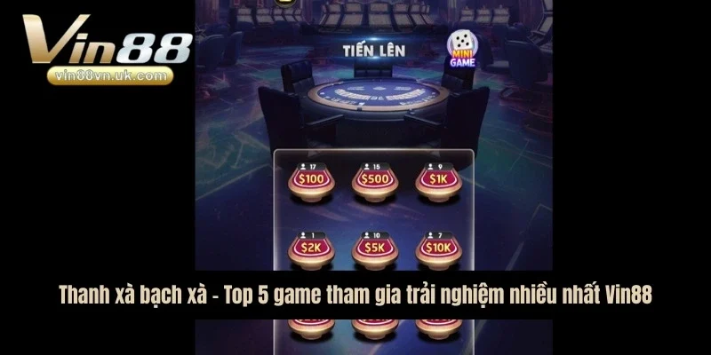 Tiến lên - Top 5 được yêu thích nhất tại sảnh game bài Vin88 Tiến lên - Top 5 được yêu thích nhất tại sảnh game bài Vin88