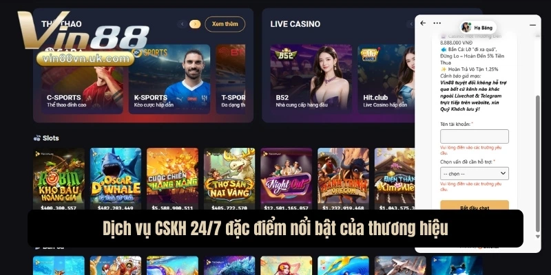 Dịch vụ CSKH 24/7 đặc điểm nổi bật của thương hiệu Dịch vụ CSKH 24/7 đặc điểm nổi bật của thương hiệu